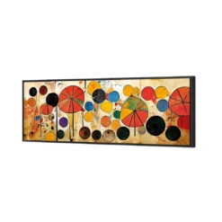 Water Balloons -WALL ART DESGIN SALE WB1294 AL H Water Balloons 3D CANVAS THUMB FF BLK