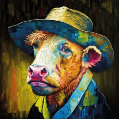 Self Portrait In Bovine
