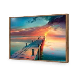 Rosy Pier -WALL ART DESGIN SALE WB 100578 AR H ACR EDG THUMB FF NAT
