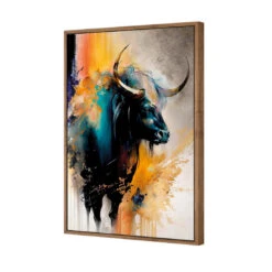 No Bull -WALL ART DESGIN SALE WB 100590 AR V 3D CANVAS THUMB FF NAT