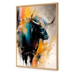 No Bull -WALL ART DESGIN SALE WB 100590 AR V ACR EDG THUMB FF OAK