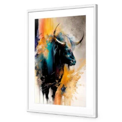 No Bull -WALL ART DESGIN SALE WB 100590 AR V ACR MAT THUMB FF WHT