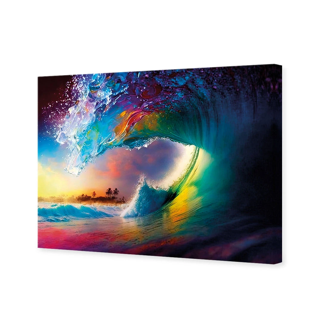 Rainbow Surf Rainbow Surf -WALL ART DESGIN SALE WB 100619 AR H 3D CANVAS THUMB 55b447bf 3d8d 41f6 9657 f1843d1e9438
