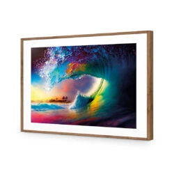 Rainbow Surf -WALL ART DESGIN SALE WB 100619 AR H ACR MAT THUMB FF NAT