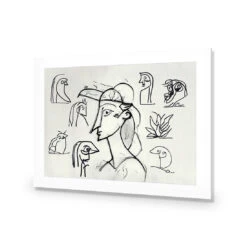 Something Sketchy -WALL ART DESGIN SALE WB 100687 AR H ACR MAT THUMB 614a88f5 c524 4f81 946e 2ed754729050