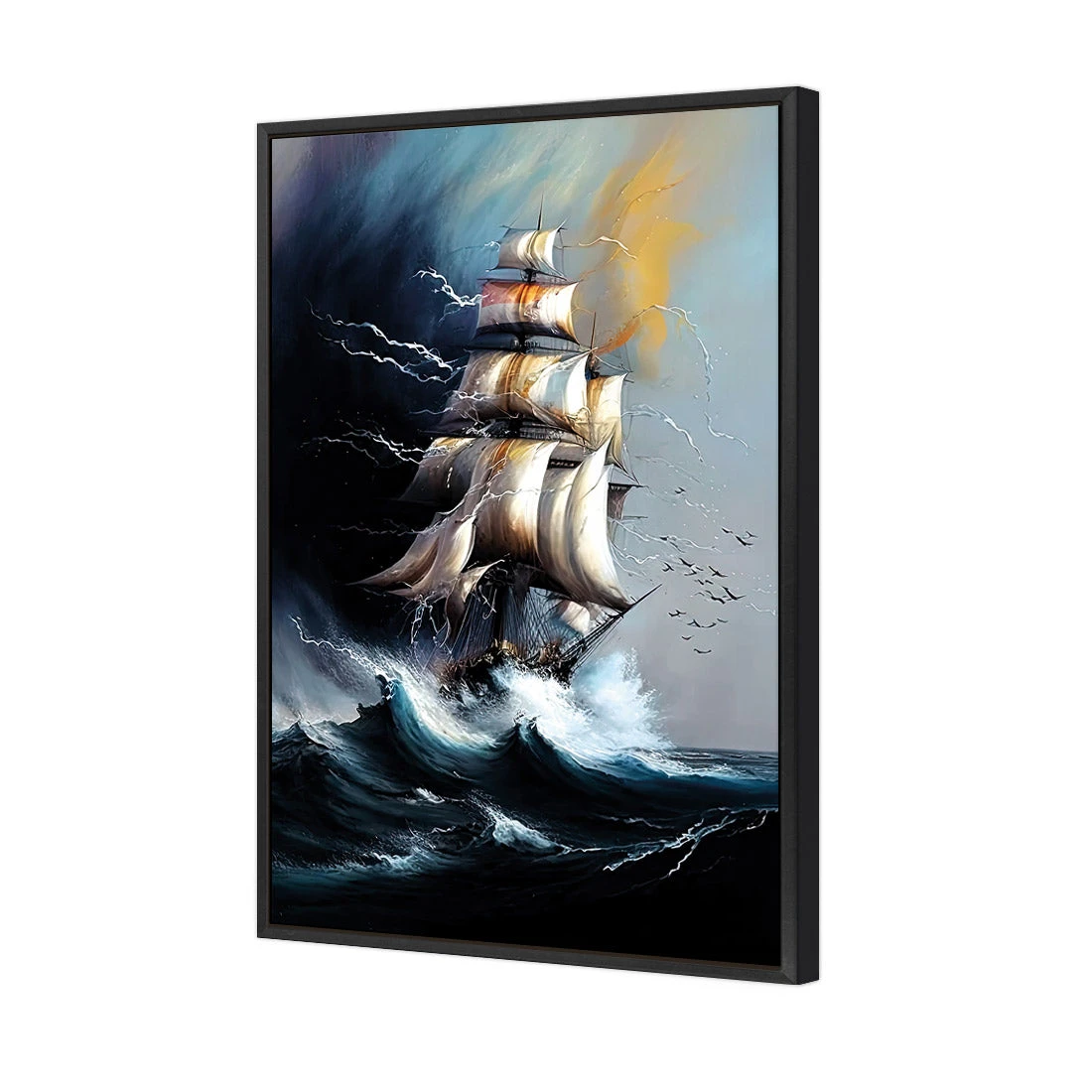 Spirit of Storm Spirit Of Storm -WALL ART DESGIN SALE WB 100755 AR V 3D CANVAS THUMB FF BLK
