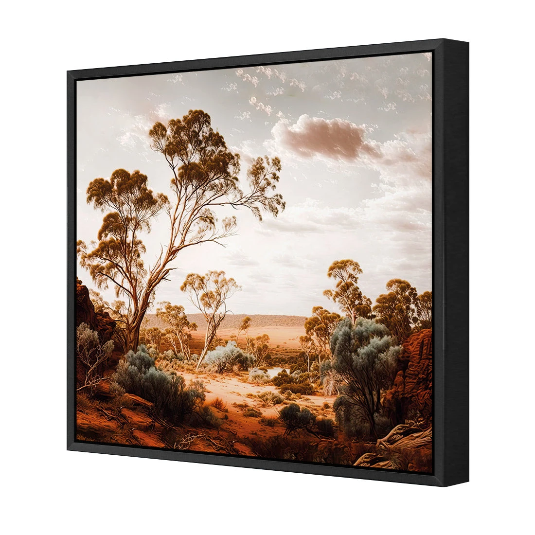 Way Out Back Way Out Back -WALL ART DESGIN SALE WB 100860 AS Q 3D CANVAS THUMB FF BLK