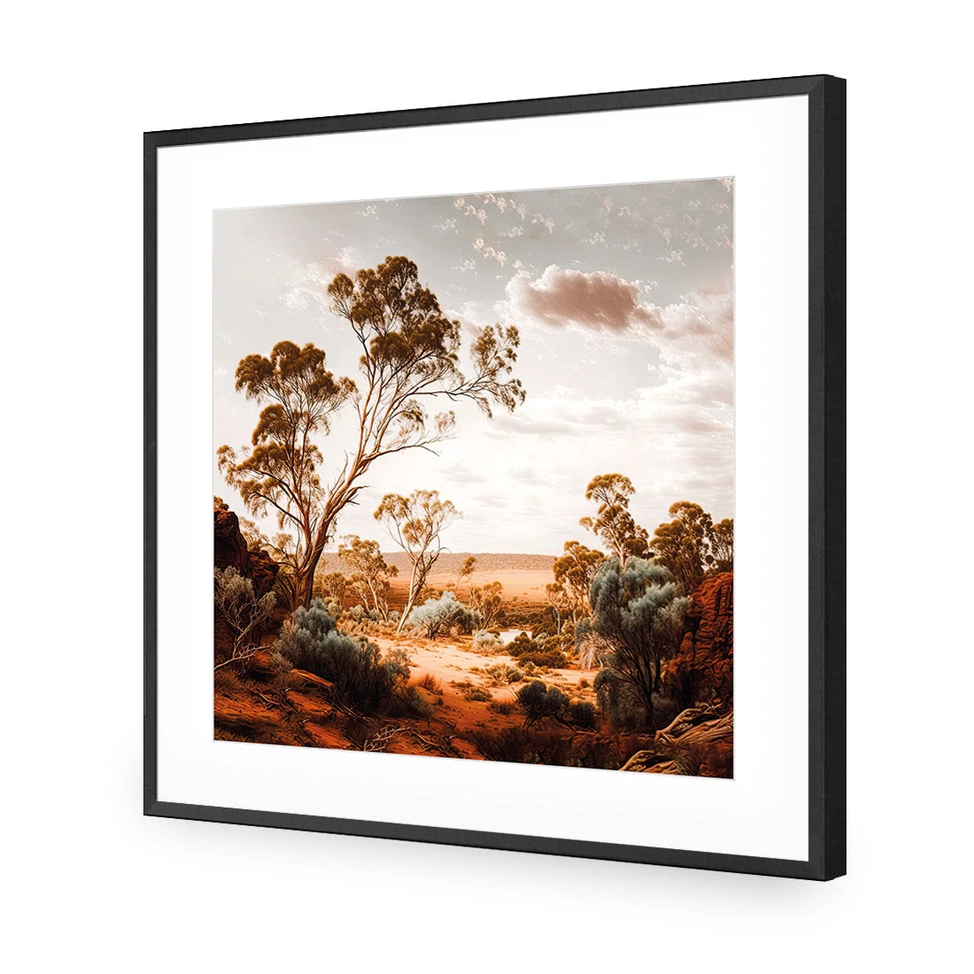 Way Out Back Way Out Back -WALL ART DESGIN SALE WB 100860 AS Q ACR MAT THUMB FF BLK