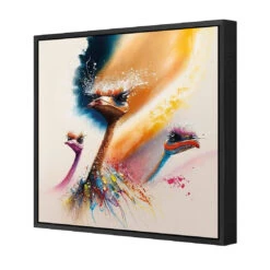 Odd Birds II -WALL ART DESGIN SALE WB 100974 AS Q 3D CANVAS THUMB FF BLK