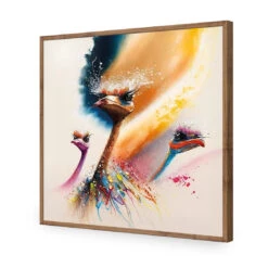 Odd Birds II -WALL ART DESGIN SALE WB 100974 AS Q ACR EDG THUMB FF NAT