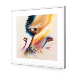 Odd Birds II -WALL ART DESGIN SALE WB 100974 AS Q ACR MAT THUMB FF WHT