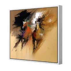 Run Free -WALL ART DESGIN SALE WB 100998 AS Q 3D CANVAS THUMB FF WHT