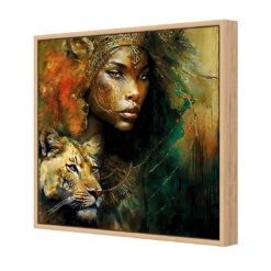 Wild Confidence III -WALL ART DESGIN SALE WB 101050 AS Q 3D CANVAS THUMB FF OAK