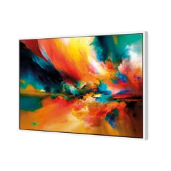 Where There's Smoke There's Fire -WALL ART DESGIN SALE WB 1701 AR H 3D CANVAS THUMB FF WHT