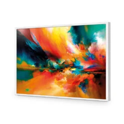 Where There's Smoke There's Fire -WALL ART DESGIN SALE WB 1701 AR H ACR EDG THUMB FF WHT