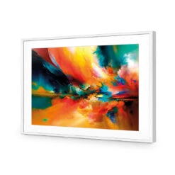 Where There's Smoke There's Fire -WALL ART DESGIN SALE WB 1701 AR H ACR MAT THUMB FF WHT