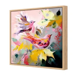 Tweet Tweet I -WALL ART DESGIN SALE WB 1773 AS Q 3D CANVAS THUMB FF OAK