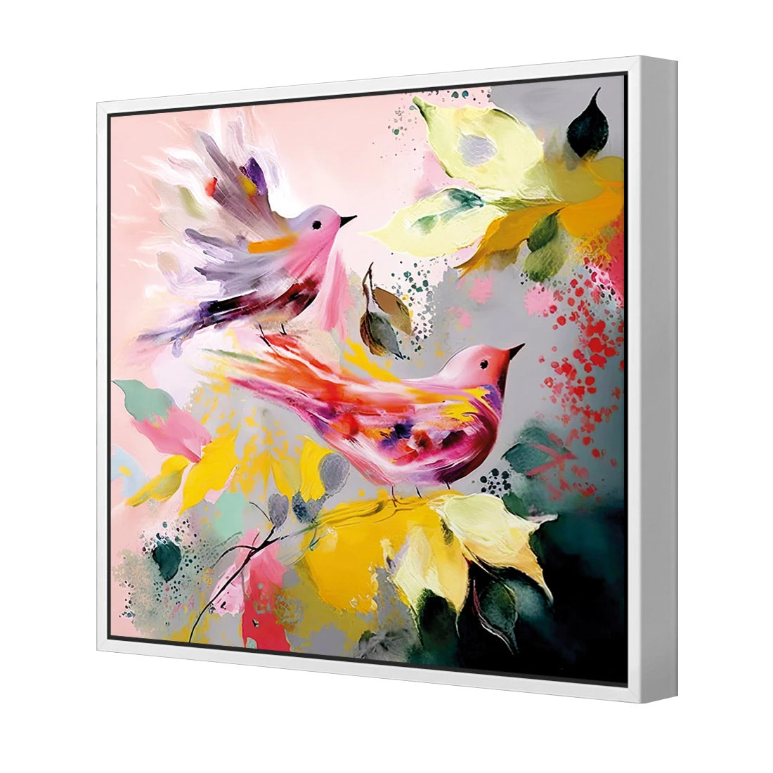 Tweet Tweet I Tweet Tweet I -WALL ART DESGIN SALE WB 1773 AS Q 3D CANVAS THUMB FF WHT