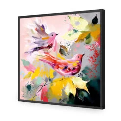 Tweet Tweet I -WALL ART DESGIN SALE WB 1773 AS Q ACR EDG THUMB FF BLK