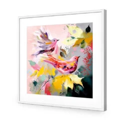 Tweet Tweet I -WALL ART DESGIN SALE WB 1773 AS Q ACR MAT THUMB FF WHT