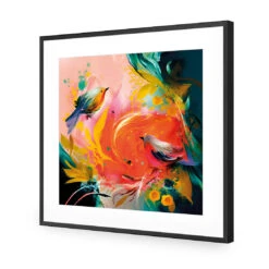 Tweet Tweet II -WALL ART DESGIN SALE WB 1802 AS Q ACR MAT THUMB FF BLK