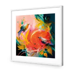 Tweet Tweet II -WALL ART DESGIN SALE WB 1802 AS Q ACR MAT THUMB FF WHT