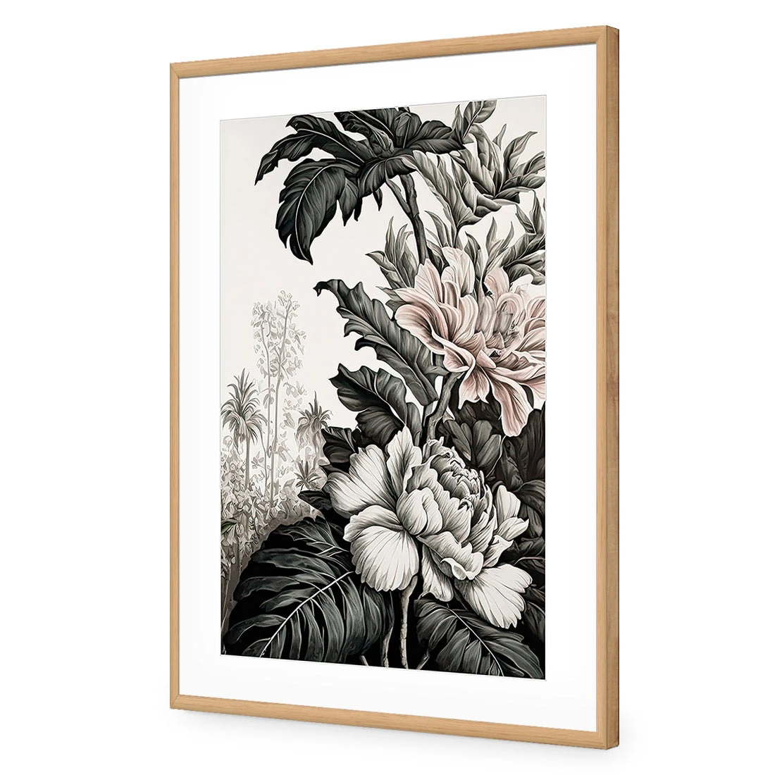 Vintage Floral II Vintage Floral II -WALL ART DESGIN SALE WH 1154 AR V Vintage Floral II ACR MAT THUMB FF OAK