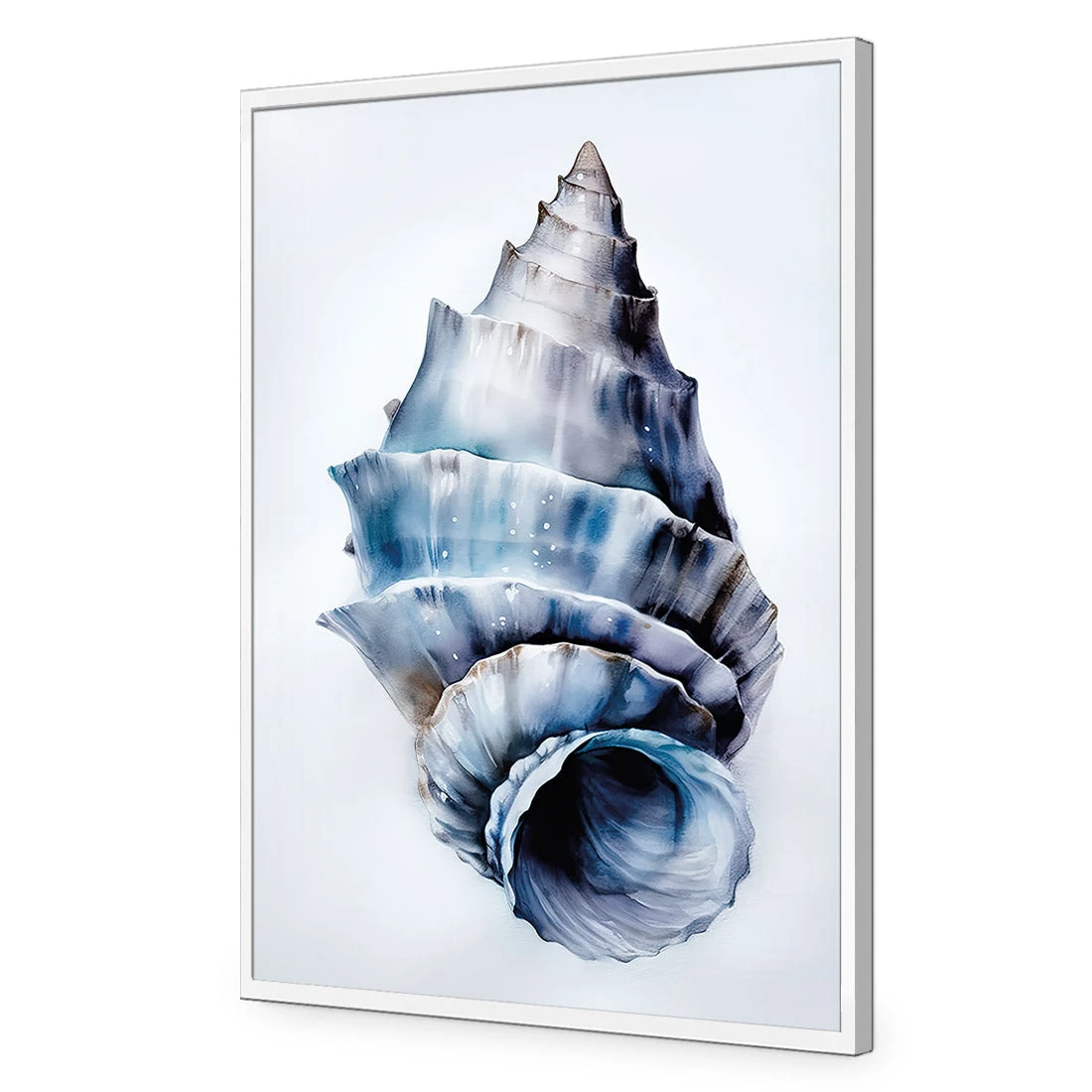 Watercolour Shell III Watercolour Shell III -WALL ART DESGIN SALE WH 1158 AR V Watercolour Shell III ACR EDG THUMB FF WHT