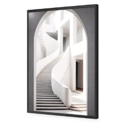 Abundantly White -WALL ART DESGIN SALE WH 1166 AR V Abundantly White ACR EDG THUMB FF BLK