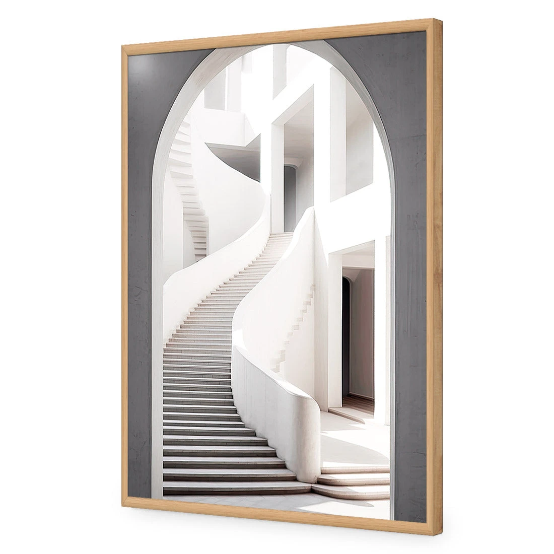 Abundantly White Abundantly White -WALL ART DESGIN SALE WH 1166 AR V Abundantly White ACR EDG THUMB FF OAK