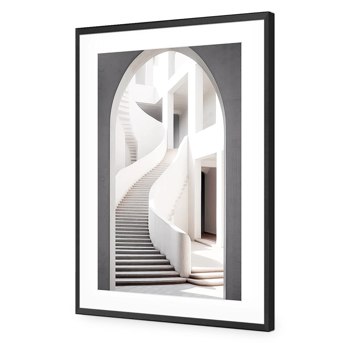 Abundantly White Abundantly White -WALL ART DESGIN SALE WH 1166 AR V Abundantly White ACR MAT THUMB FF BLK