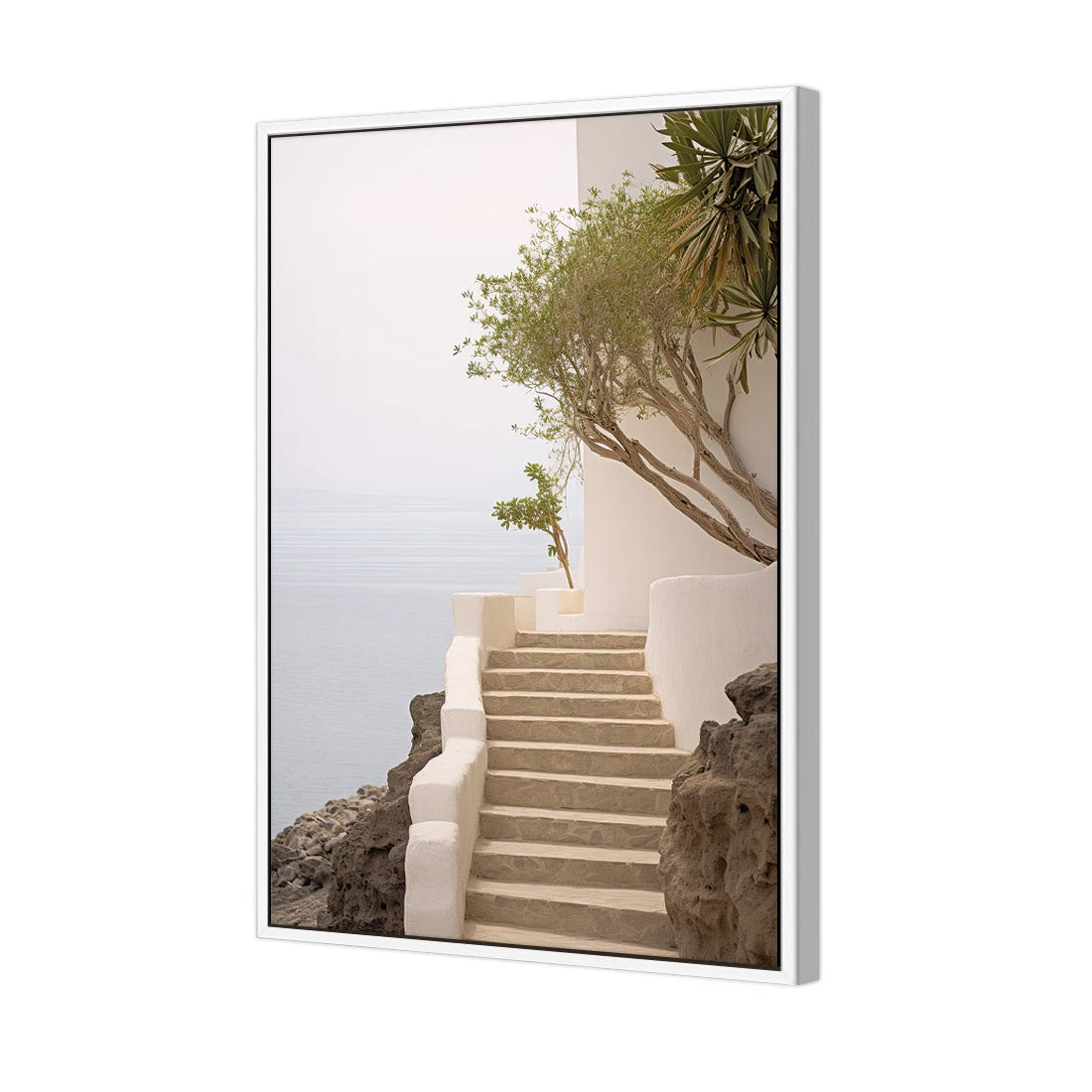 Stone Steps Stone Steps -WALL ART DESGIN SALE WH 1187 AR V Stone Steps 3D CANVAS THUMB FF WHT fc13aa1b 16df 47b7 ae03 c1cff634b34e