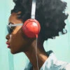 Red Headphones 2 Red Headphones -WALL ART DESGIN SALE WH 1270 Red Headphones 1b732652 c6a0 4343 aad3 2e35f39785f9