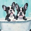 Puppy Bathtime -WALL ART DESGIN SALE WH 1284 Puppy Bathtime b1d82a5a 2993 4596 b146 3131a5d15cbc