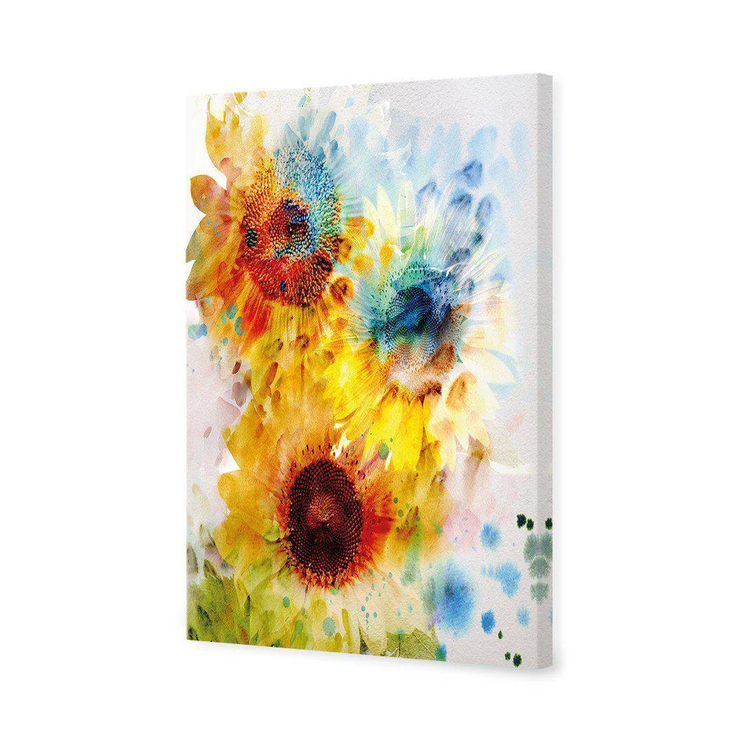 A Blur Of Flowers Canvas Art A Blur Of Flowers Canvas Art -WALL ART DESGIN SALE a blur of flowers canvas art 45x30cm no frame 204506