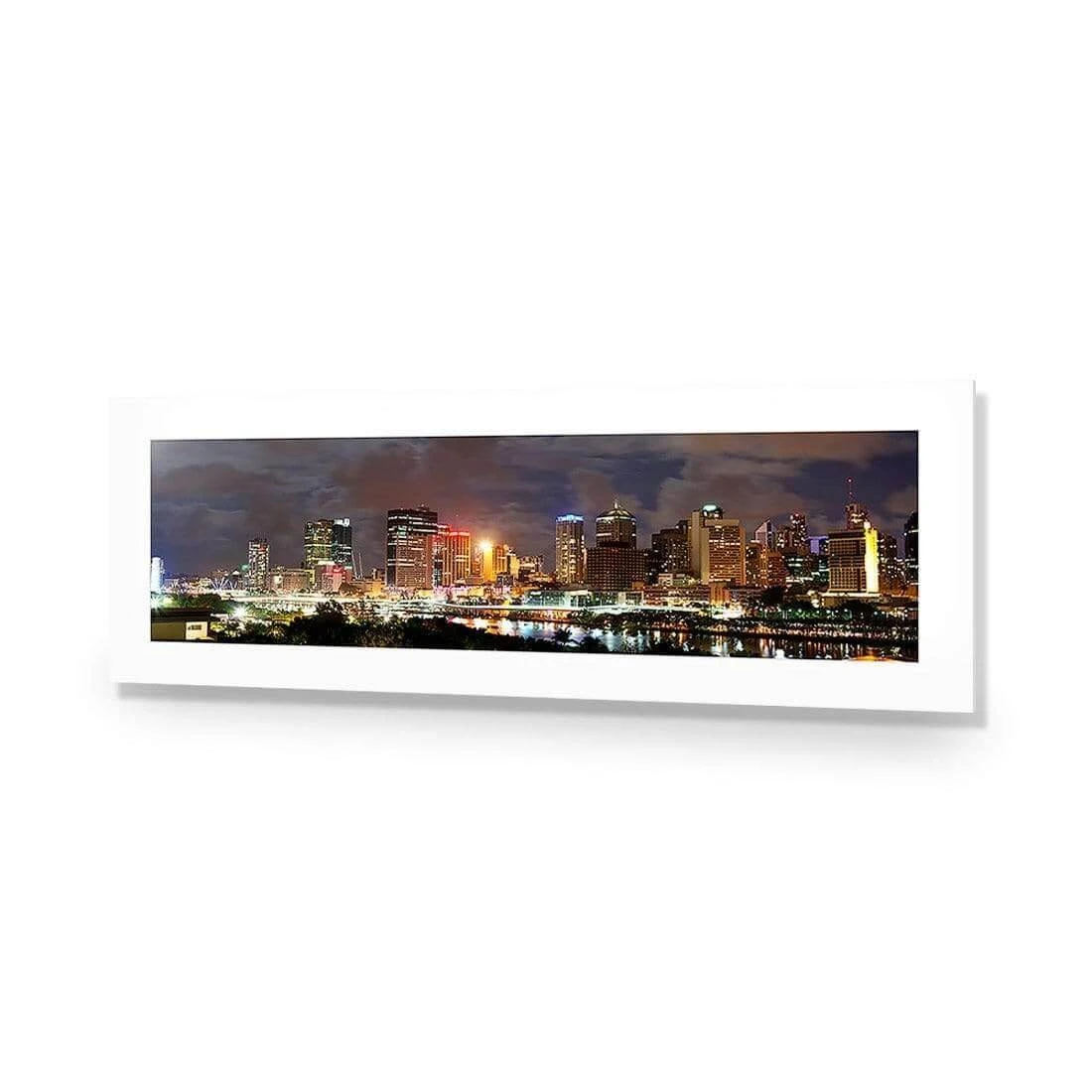A Cloudy Brisbane (long) A Cloudy Brisbane (long) -WALL ART DESGIN SALE a cloudy brisbane long acrylic glass with border no frame 90x30cm 644365