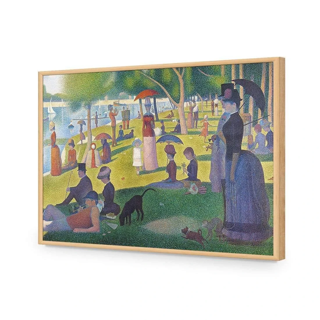 A Sunday on La Grande Jatte by Seurat A Sunday On La Grande Jatte By Seurat -WALL ART DESGIN SALE a sunday on la grande jatte by seurat canvas stretched canvas 45x30cm 236756