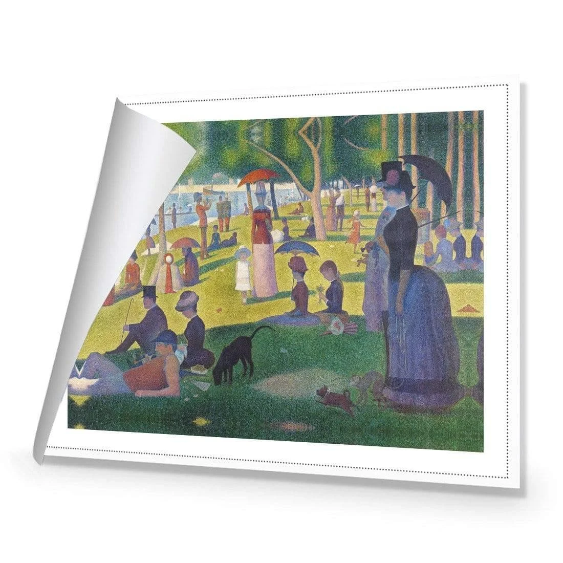 A Sunday on La Grande Jatte by Seurat A Sunday On La Grande Jatte By Seurat -WALL ART DESGIN SALE a sunday on la grande jatte by seurat canvas stretched canvas 45x30cm 449861