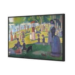 A Sunday On La Grande Jatte By Seurat 4 A Sunday On La Grande Jatte By Seurat -WALL ART DESGIN SALE a sunday on la grande jatte by seurat canvas stretched canvas 45x30cm 629467