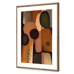 A Touch Of Bronze II 14 A Touch Of Bronze II -WALL ART DESGIN SALE a touch of bronze ii acrylic glass with border natural frame 45x30cm 125652
