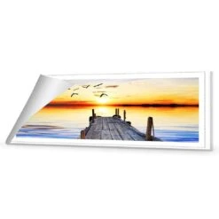 Abandoned Jetty (long) 8 Abandoned Jetty (long) -WALL ART DESGIN SALE abandoned jetty long canvas rolled canvas 60x20cm 908062