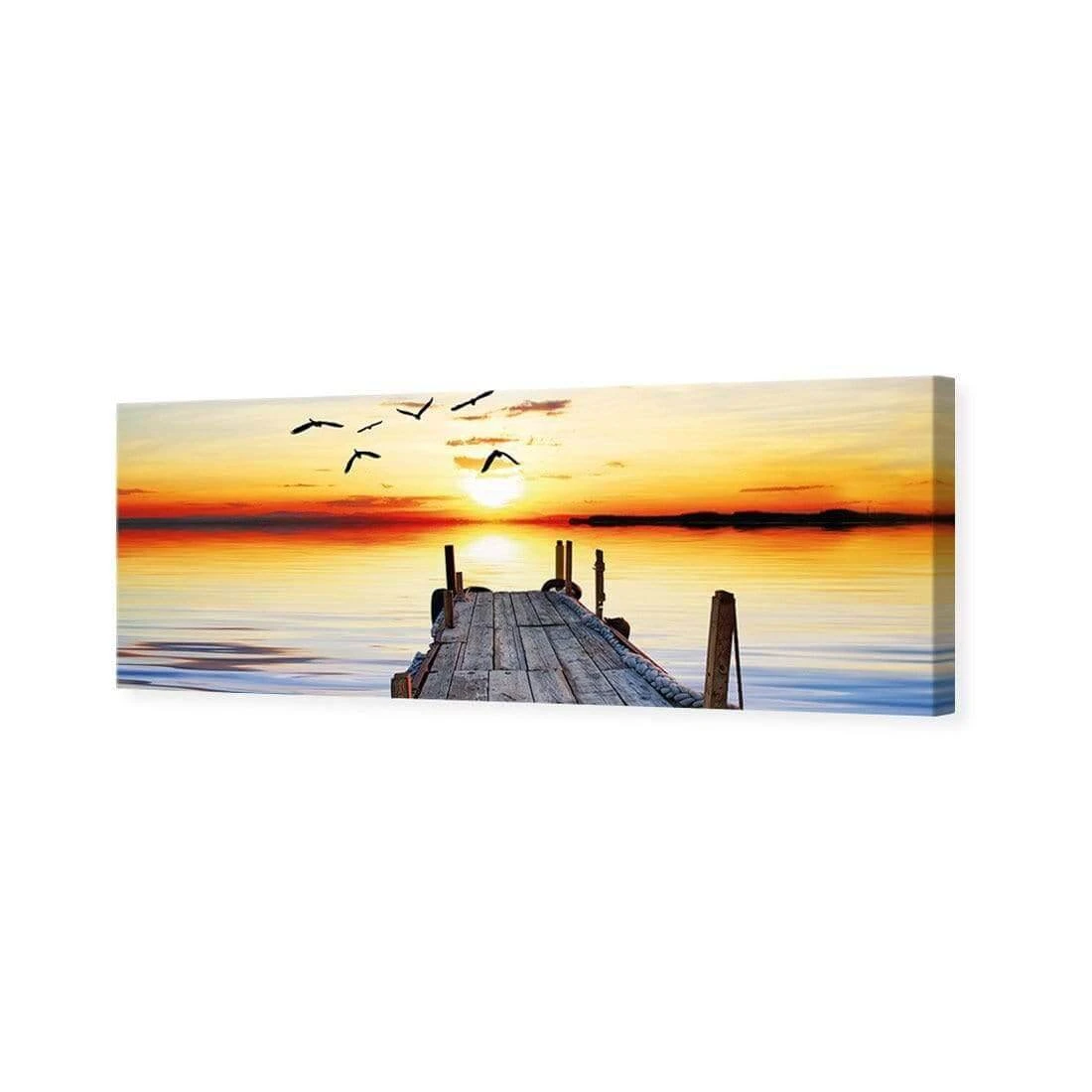 Abandoned Jetty (long) Abandoned Jetty (long) -WALL ART DESGIN SALE abandoned jetty long canvas stretched canvas 60x20cm 296718