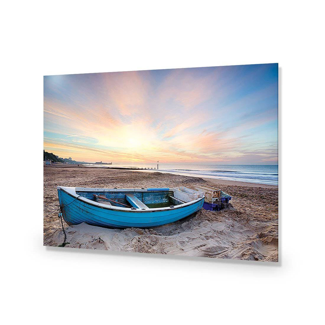 Abandoned Row Boat Acrylic Print Art Abandoned Row Boat Acrylic Print Art -WALL ART DESGIN SALE abandoned row boat acrylic glass art without border no frame 45x30cm 982905