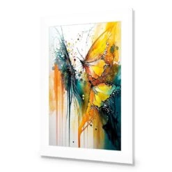 Abstract Butterflies 9 Abstract Butterflies -WALL ART DESGIN SALE abstract butterflies acrylic glass with border no frame 45x30cm 442586