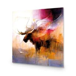 Abstract Moose II 14 Abstract Moose II -WALL ART DESGIN SALE abstract moose ii acrylic glass no border no frame 37x37cm 822504