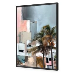 Abstract Skyline I 15 Abstract Skyline I -WALL ART DESGIN SALE abstract skyline i acrylic glass no border black frame 45x30cm 303221