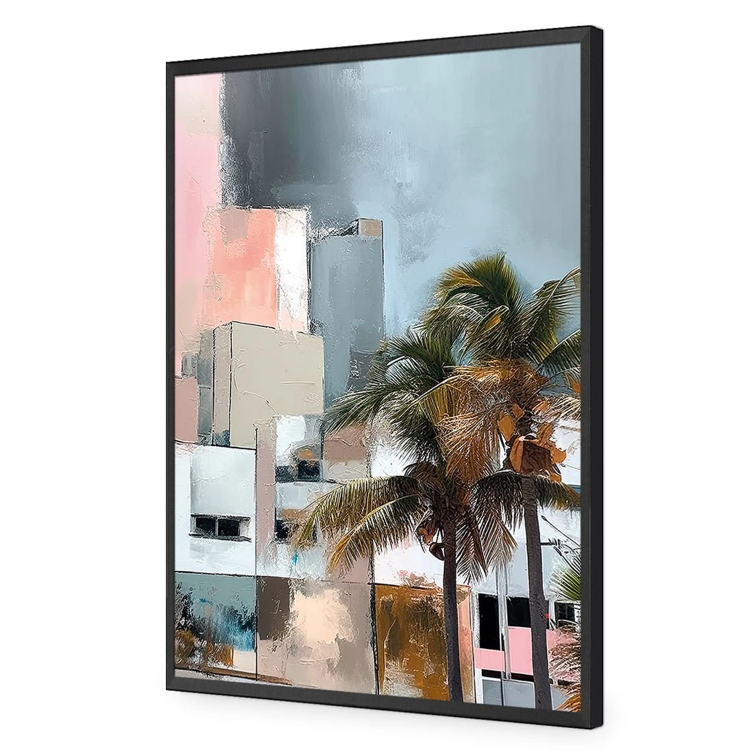 Abstract Skyline I Abstract Skyline I -WALL ART DESGIN SALE abstract skyline i acrylic glass no border black frame 45x30cm 303221