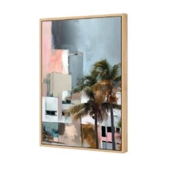 Abstract Skyline I 6 Abstract Skyline I -WALL ART DESGIN SALE abstract skyline i canvas oak frame 45x30cm 664829