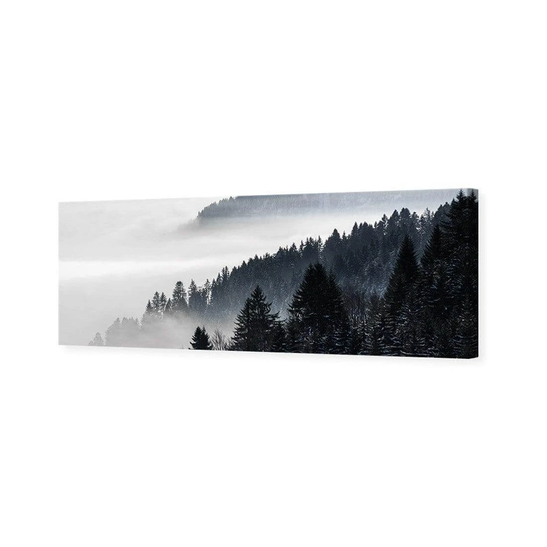 Alpine Conifer Mist (Long) Alpine Conifer Mist (Long) -WALL ART DESGIN SALE alpine conifer mist long canvas stretched canvas 60x20cm 436173