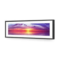 Amazing Sky (long) 10 Amazing Sky (long) -WALL ART DESGIN SALE amazing sky long acrylic glass with border black frame 90x30cm 366512